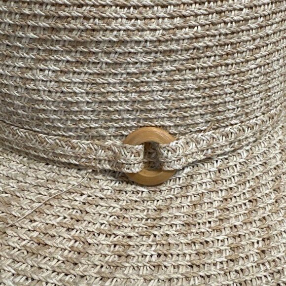 Croft & Barrow Women's Beige Floppy Sun Hat Wide Brim Summer Casual - Picture 4 of 6